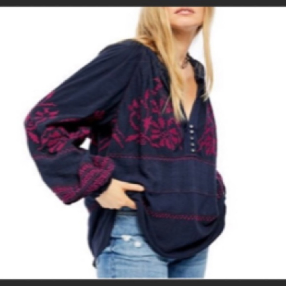 Free People Persuasion Long Sleeve Top